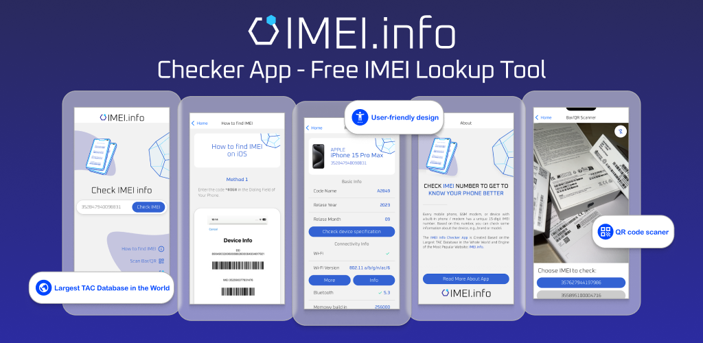 Aplicación de verificación de información IMEI - imagen de noticias en imei.info