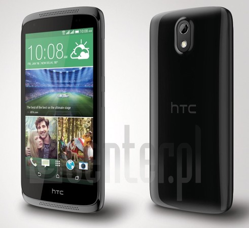 Pemeriksaan IMEI HTC Desire 526+ di imei.info