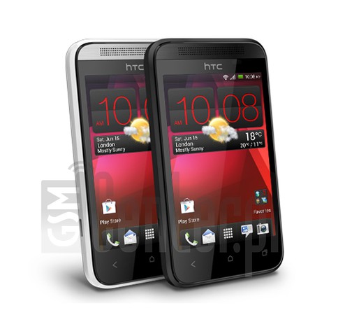 Pemeriksaan IMEI HTC Desire 200 di imei.info