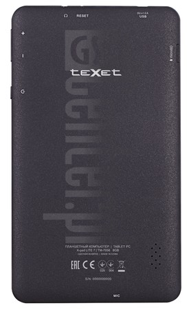 IMEI-Prüfung TEXET TM-7056 X-pad LITE 7 auf imei.info