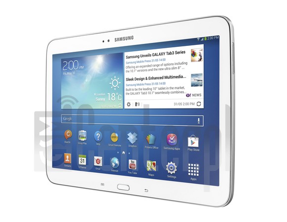 Vérification de l'IMEI SAMSUNG P5200 Galaxy Tab 3 10.1 3G sur imei.info