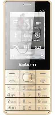 Controllo IMEI KARBONN K250 su imei.info