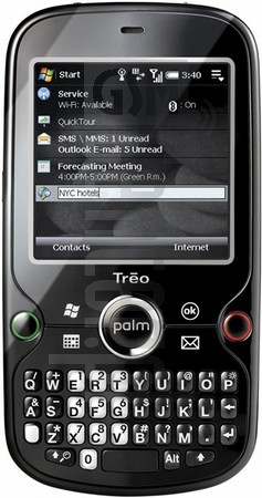 ตรวจสอบ IMEI PALM Treo Pro (HTC Panther) บน imei.info