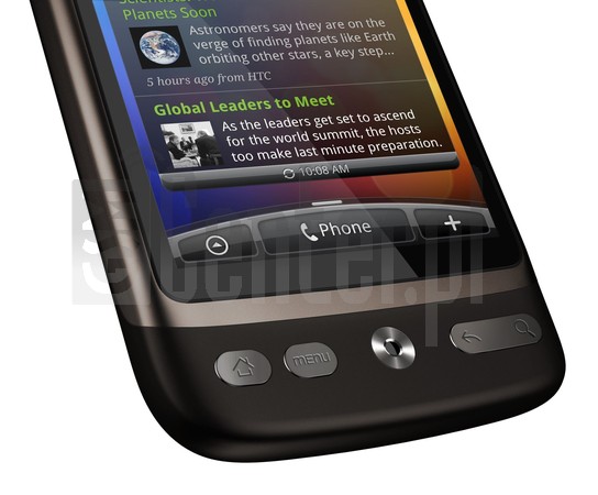Pemeriksaan IMEI HTC Desire di imei.info