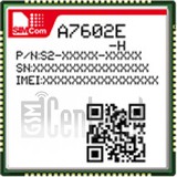 ตรวจสอบ IMEI SIMCOM A7602E-H บน imei.info