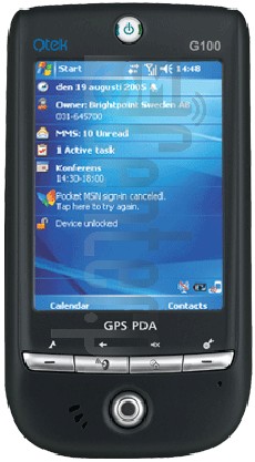 Sprawdź IMEI QTEK G100 (HTC Galaxy) na imei.info
