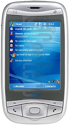 Vérification de l'IMEI QTEK A9100 (HTC Wizard) sur imei.info