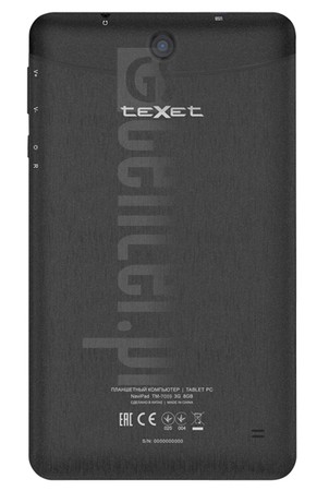 IMEI Check TEXET TM-7059 X-pad NAVI 7 3G on imei.info