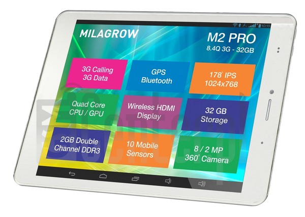 Skontrolujte IMEI MILAGROW M2Pro 3G 32GB na imei.info