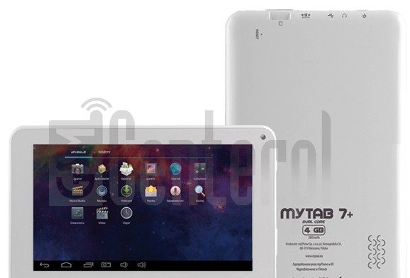 Vérification de l'IMEI myPhone myTab 7+ Dual Core sur imei.info
