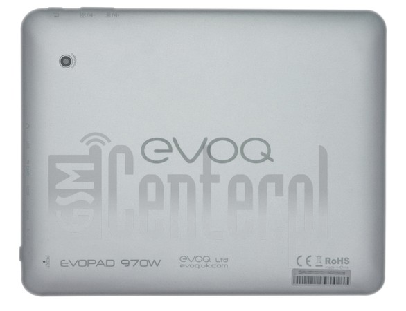 Verificación del IMEI  EVOQ evoPAD 970W en imei.info