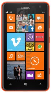 在imei.info上的IMEI Check NOKIA Lumia 625