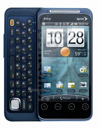 Skontrolujte IMEI HTC EVO Shift 4G na imei.info