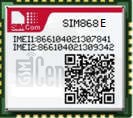 ตรวจสอบ IMEI SIMCOM 868B บน imei.info