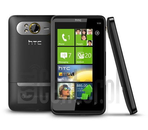 Pemeriksaan IMEI HTC HD7 di imei.info
