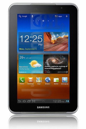 Verificação do IMEI SAMSUNG P6200L Galaxy Tab 7.0 Plus em imei.info