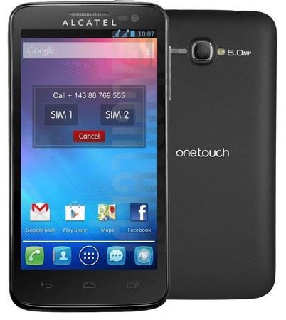 Verificação do IMEI ALCATEL 5035D One Touch X'Pop em imei.info