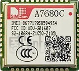 Verificación del IMEI  SIMCOM A7680C en imei.info