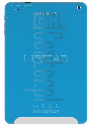 IMEI Check MEDION LIFETAB S7851 on imei.info