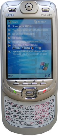 在imei.info上的IMEI Check QTEK 9090 (HTC Blueangel)