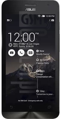在imei.info上的IMEI Check ASUS Zenfone 5 A501CG