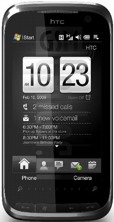 Vérification de l'IMEI HTC Touch Pro2 (HTC Rhodium) T7373 sur imei.info