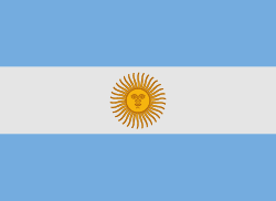Argentina Flagge