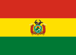 Bolivia Flagge