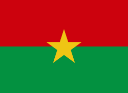 Burkina Faso bandera
