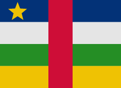 Central African Republic 旗帜