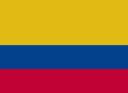 Colombia झंडा