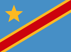 Democratic Republic of Congo flaga