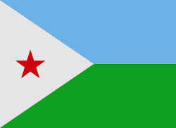Djibouti 旗帜