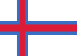 Faroe Islands bayrak