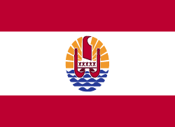French Polynesia vlajka