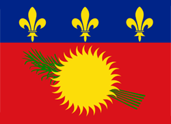 Guadeloupe bayrak
