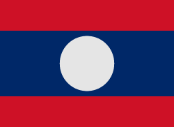Laos flaga