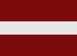 Latvia झंडा