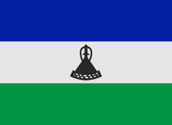 Lesotho झंडा