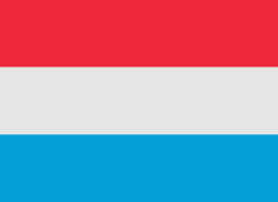 Luxembourg झंडा