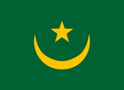 Mauritania bandera