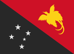 Papua New Guinea ธง
