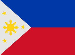 Philippines Flagge