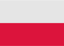 Poland ธง