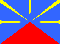 Reunion झंडा