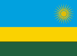 Rwanda flaga