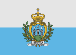 San Marino 깃발