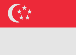 Singapore 깃발