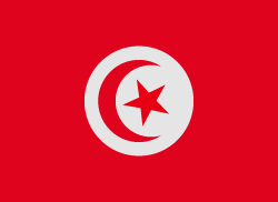 Tunisia झंडा