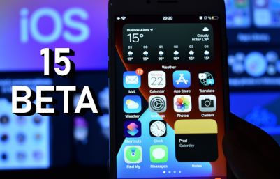 iOS 15 Beta - Ako sťahovať - spravodajský obrázok na imei.info